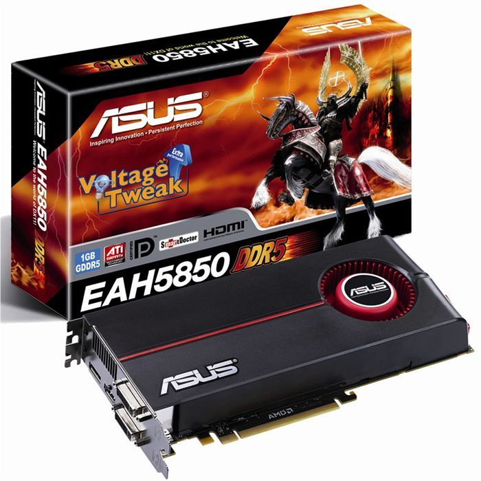 Asus ATI Radeon HD 5850 1GO Cdiscount Informatique