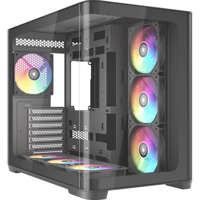 Sama V60 - Cube - Format ATX Noir - vue 2