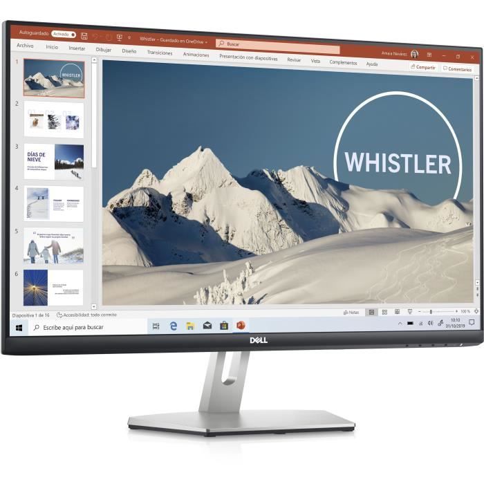 DELL S2721HN - Ecran 27 FHD - Dalle IPS - 4ms - 75Hz - HDMI