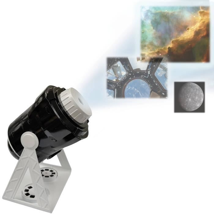 Projecteur Planetarium 360° Parlant avec 24 projections carte des constellations et livret pédagogique FrançaisAnglais