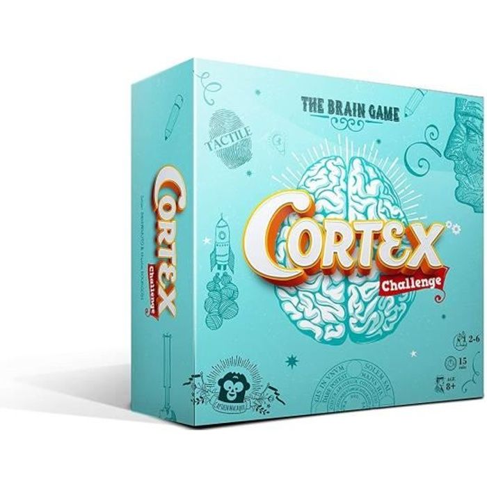 Zygomatic - Cortex : Challenge - Jeu de société - À partir de 8 ans - 2 à 6 joueurs - 15 minutes