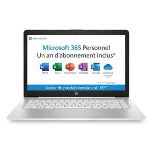 Vente PC Portable HP PC Portable Stream 14-ds0001nf - 14" HD - AMD A4 - RAM 4Go - Stockage 32Go - AZERTY - WiFi - Windows 10S - Office 365 inclus 1 an pas cher Vente PC Portable HP PC Portable Stream 14-ds0001nf - 14" HD - AMD A4 - RAM 4Go - Stockage 32Go - AZERTY - WiFi - Windows 10S - Office 365 inclus 1 an pas cher