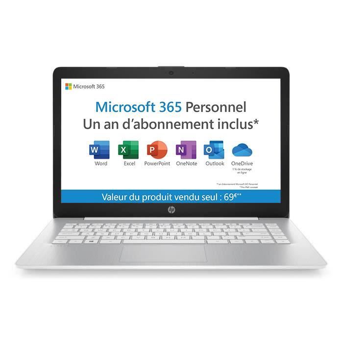  PC Portable 14-ds0001nf - 14" HD - AMD A4