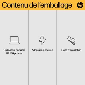 Dalle écran 15.6 EDP pour pc portable HP PAVILION 15-AB239NF