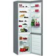 WHIRLPOOL BLF9121OX - Réfrigérateur congélateur bas - 369L (258+111) - Froid statique - A+ - L 59,5cm x H 201cm - Inox-1