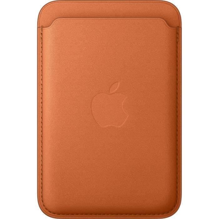 APPLE iPhone - Portefeuille à tissage fin avec MagSafe - Fox Orange