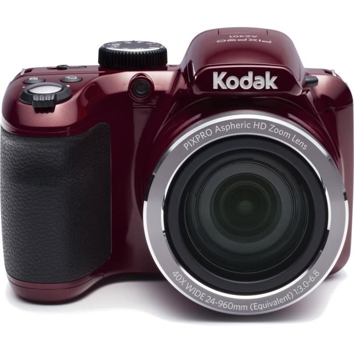 Prix 2023  Appareil photo numérique Kodak PIXPRO FZ55 (rouge)