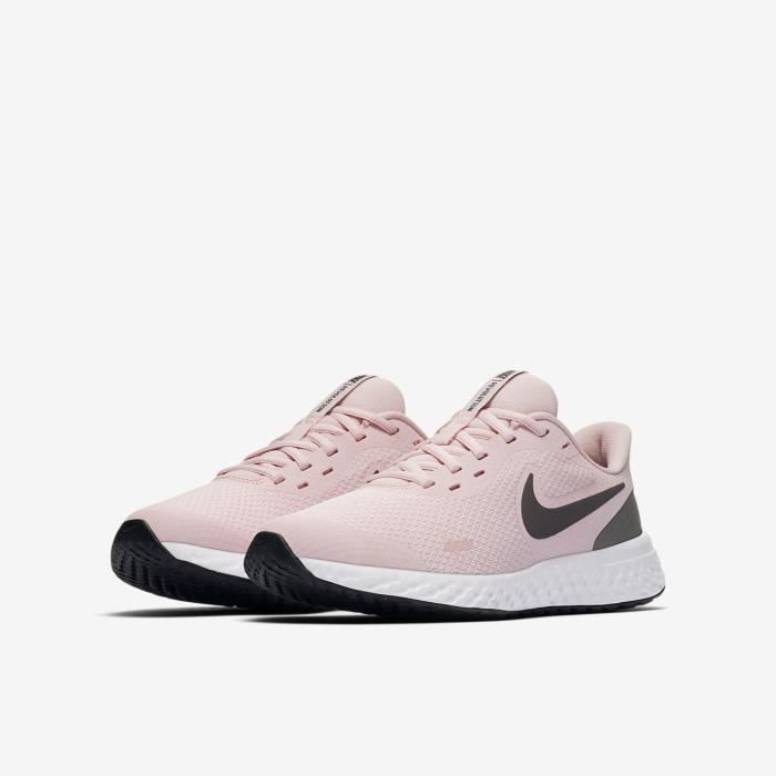chaussure nike femme grise et rose