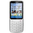 Téléphone portable NOKIA C3-01 - Ecran 2.4" - Wi-Fi - Bluetooth 2.1 - Appareil photo 5MP - Radio FM - Silver-0