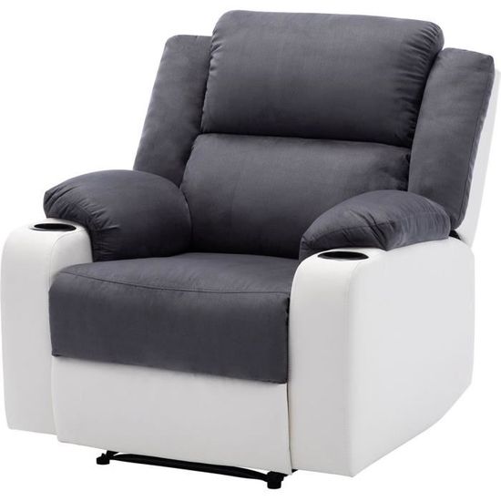 Porte-Gobelet pour fauteuil relax - - Polymère - Gray Titane