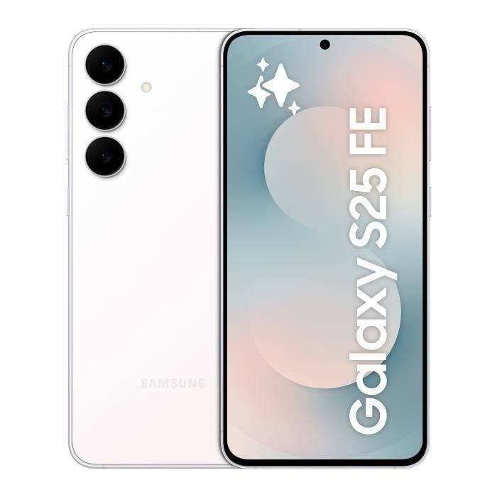 SAMSUNG Galaxy S25 FE AI Smartphone 128Go Blanc