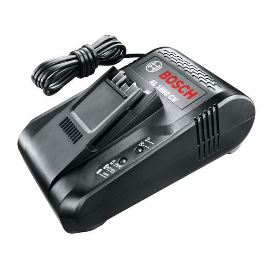 Chargeur ultra rapide BOSCH - AL1880CV - Accessoires pour outils sans-fil 18V