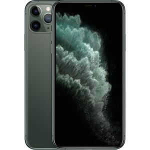 SMARTPHONE APPLE iPhone 11 Pro Max 256 Go Vert Nuit - Recondi