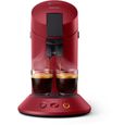 Machine à café PHILIPS SENSEO Original Plus CSA210/91 + 2 packs de dosettes Espresso Classique + 2 tasses-1
