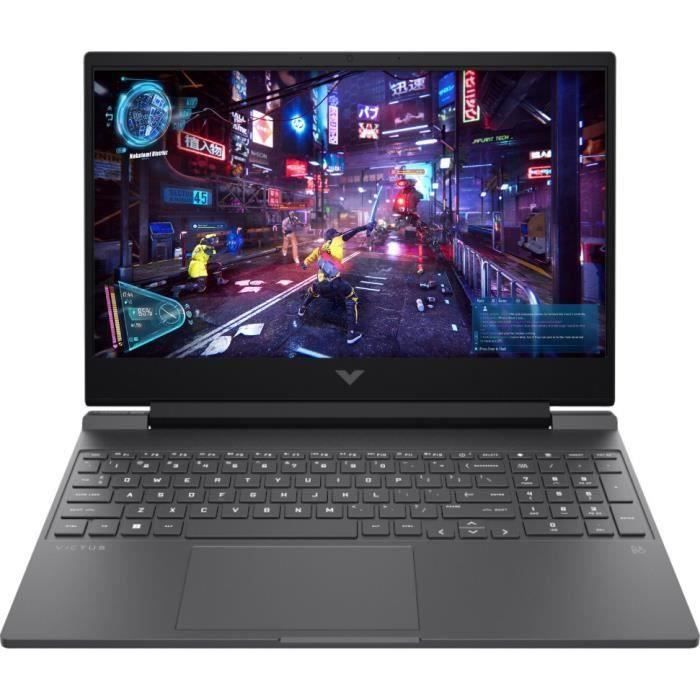 PC Portable Gamer HP Victus 15,6" FHD - Ryzen 5 5600H, 16Go RAM, 512Go SSD, RTX 3050