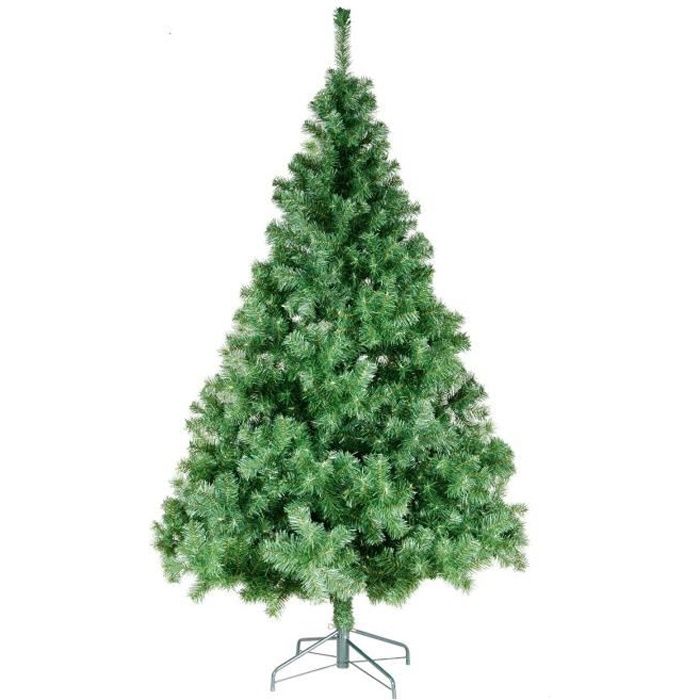 Sapin De Noel Artificiel Bien Fourni Sapin De Noel Artificiel Norway 210 Branches O 60 X 120 H Cm Vert Avec Pied Cdiscount Maison