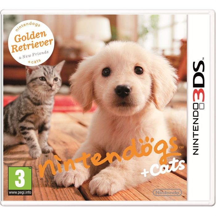 NINTENDOGS + CATS GOLDEN / jeu console 3DS Cdiscount Jeux vidéo
