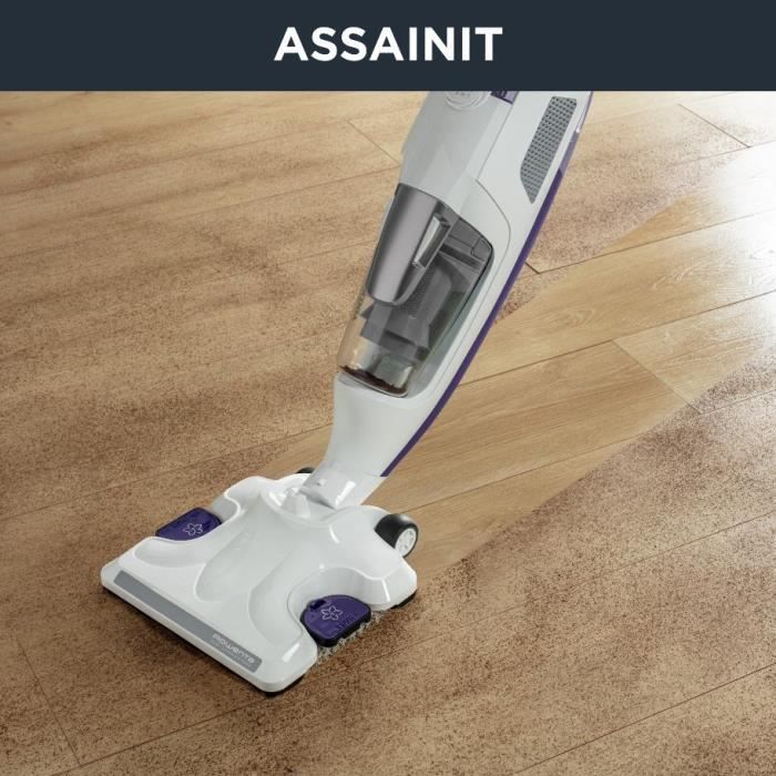 ROWENTA Clean Steam Revolution Nettoyeur vapeur, Aspire et lave