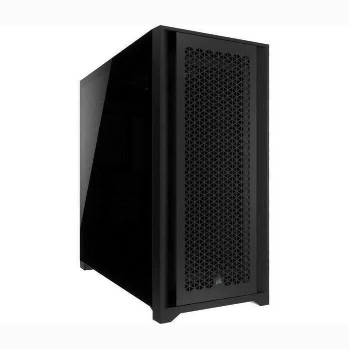 Boitier PC – CORSAIR – 5000D CORE AIRFLOW – ATX Moyen-tour – Panneau avant flux dair optimisé – Noir – (CC-9011261-WW)