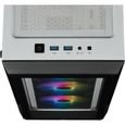 CORSAIR Boitier PC iCUE 220T RGB - Moyen-Tour - Verre trempé - Blanc (CC-9011191-WW)-1