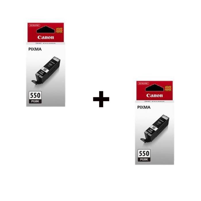 Canon PGI-550 PGBK Cartouche dencre Noir x2