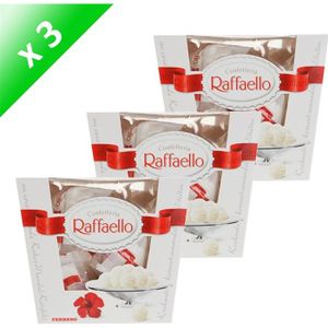 BARRES CHOCOLATÉES FERRERO Confetteria Raffaelo 180g (x3)