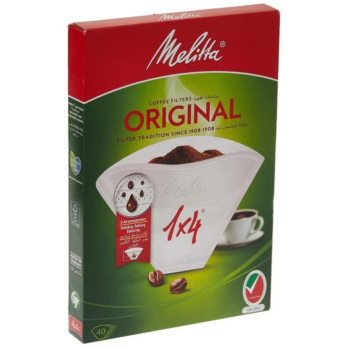 Melitta - Melitta Filtre à café arôme '1x4', marron nature () - Dosette  café - Rue du Commerce
