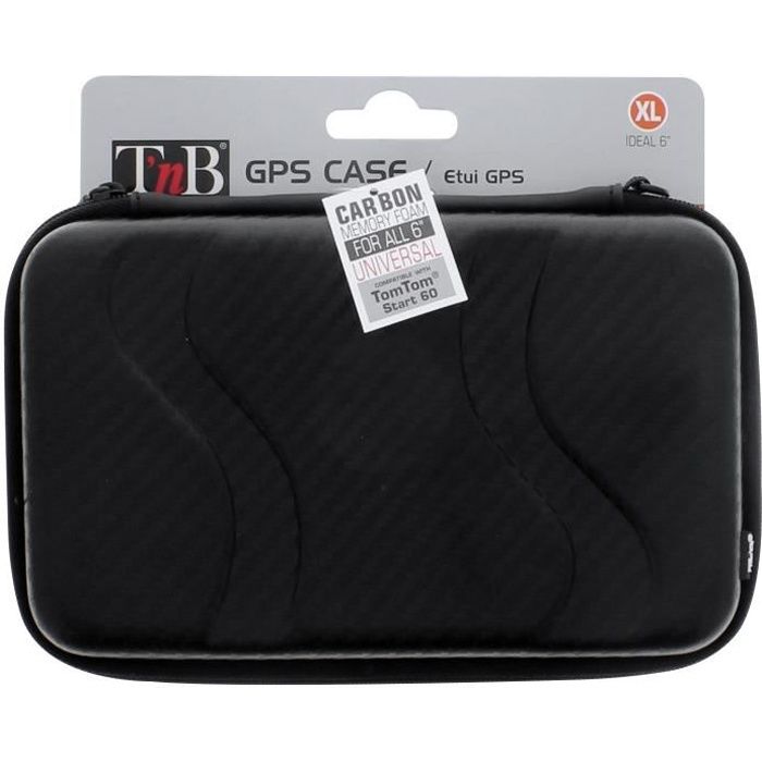 T'NB Etgpcb1XL Étui GPS Taille XL Noir