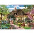 Puzzle 1000 pièces - CLEMENTONI - Vieux cottage - Paysage et nature - Adulte - Coloris Unique-0