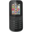 Téléphone mobile - NOKIA - 130 (2017) - Double SIM - Bluetooth - Radio FM - Noir-0