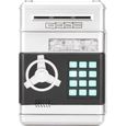 ATM tirelire électronique avec mot de passe argent pour enfants Mini lockbox-0