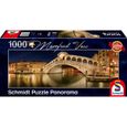 Puzzle - SCHMIDT SPIELE - Pont du Rialto, Venise - 1000 pièces - Architecture et monument - Adulte-0