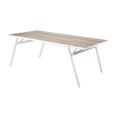 Table de jardin - Aluminium - 200 cm - Valkyrie-0