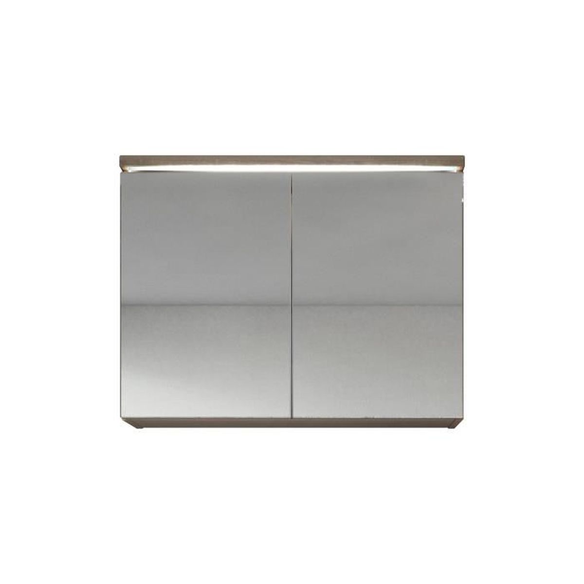 Meuble A Miroir 80x60 Cm Chene Clair Sonoma Miroir Armoire