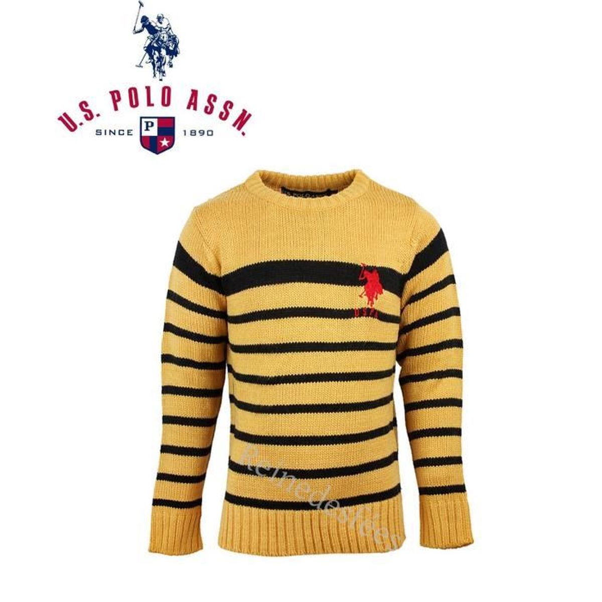 US Polo Assn Demi Zip Taille L