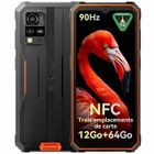 Blackview BV4800 SE Smartphone Incassable Android 15 6.56",5100mAh,12Go+64Go/2To,16MP+8MP, Dual SIM NFC Face ID - Orange