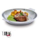 POELE HAUTE EN INOX 28 CM MUTINE POIGNEE AMOVIBLE - CRISTEL