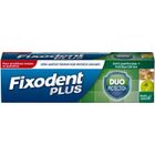 FIXODENT Plus Duo Protection Crème pour Prothèses Dentaires - Goût Menthe Fraîche - 40 g