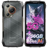 Blackview BL7000 5G Smartphone Robuste 24Go + 256Go 6.78" 120Hz 50MP Caméra IP68 étanche Telephone GPS NFC Double SIM - Noir