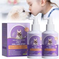 Pet Clean Teeth Spray - PetClean Teeth Cleaning Spray for Dogs & Cats (2 Bottles)