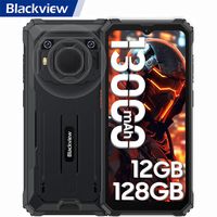 Smartphone Débloqué Blackview BV6200 Pro Téléphone Portable Incassable Android 13 6,56" 13000mAh 12Go+128Go 13MP Dual SIM - Noir