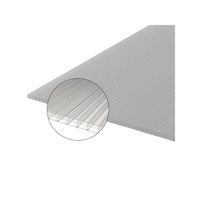 Plaque polycarbonate alvéolaire 16mm - MCCOVER - L: 2 m - l: 98 cm - Clair