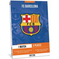 Tick'n Box - Coffret Cadeau - FC Barcelone - Billets Valables pour Un Match Au Choix du FC Barcelone