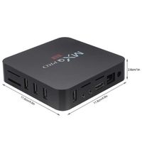 HX15792-HEG Boîte Tv Smart Wifi Décodeur Numérique Lecteur Multimédia Pour Mxq-Pro-H3-1+8G 110-240V Us Plug