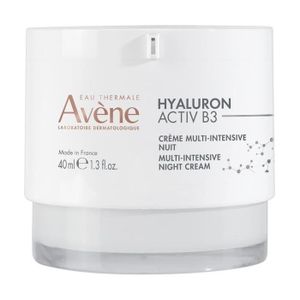 ANTI-ÂGE - ANTI-RIDE AVENE - Crème de nuit multi-intensive Hyaluron Activ B3 40 ml de crème
