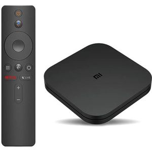 BOX MULTIMEDIA XIAOMI/MI TV BOX S - Android 8.1 TV 4K HDR - Accès direct Netflix - Noir