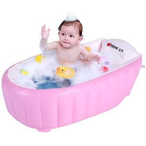 Fold Away Baby Bain Baignoire Gonflable Siège Voyage Rose Lavage Pliable naissance