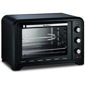 Moulinex Four Electrique Optimo Noir 39l Chaleur Tournante Tourne Broche Cuisson Pain Pizza Tartes Gateaux Patisseries 2000w Ox48581 Achat Vente Four Cdiscount