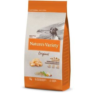 CROQUETTES Nature's Variety Original Mini Adult No Grain Sans Céréales au Poulet | 7 KG