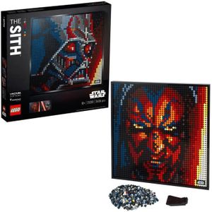 ASSEMBLAGE CONSTRUCTION LEGO® ART 31200 Star Wars Les Sith Poster Mural, L
